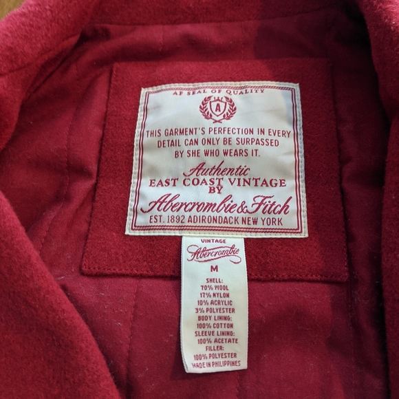 Vintage Abercrombie and Fitch Pea Coat - Picture 7 of 8